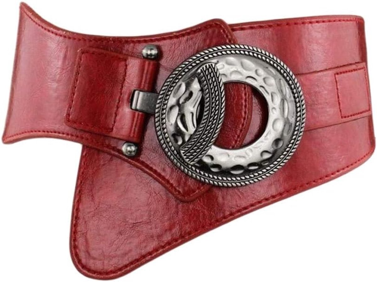 women's retro elastic widths belt stretchy band ladies dress decoration belt - ShopVlot