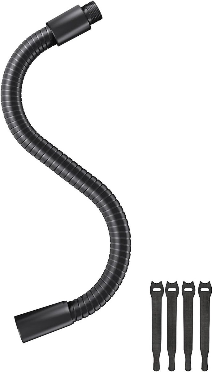 13" Microfoon Ganzennestverlenging, 5/8-27, 360° Draaibaar, Zwaar