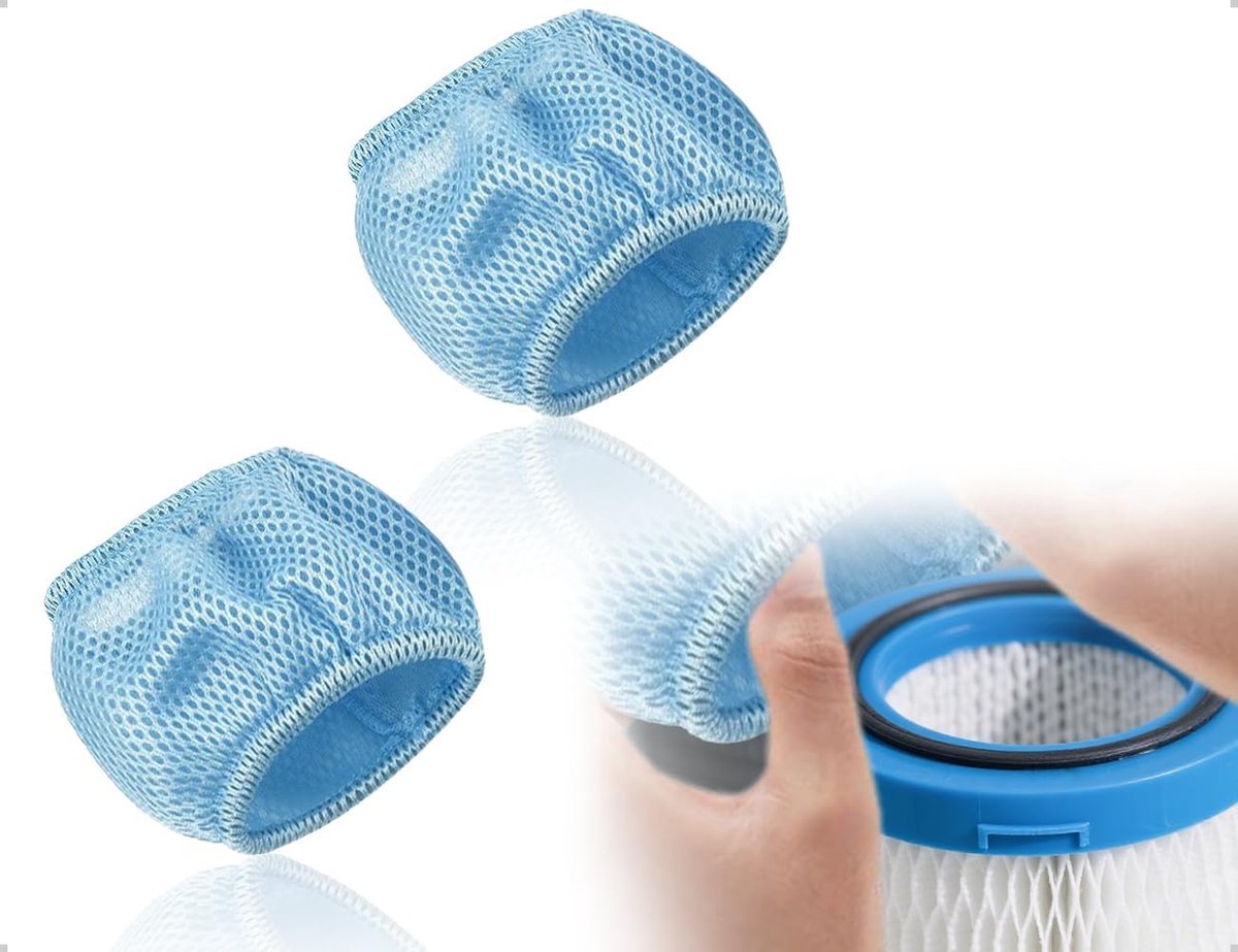 Compatibel met Mspa whirlpool-filter, netafdekking, vervangingsfilter, zwembad-skimmer, reserveonderdelen, voor familie, hotel, club, waterpark, 2 stuks