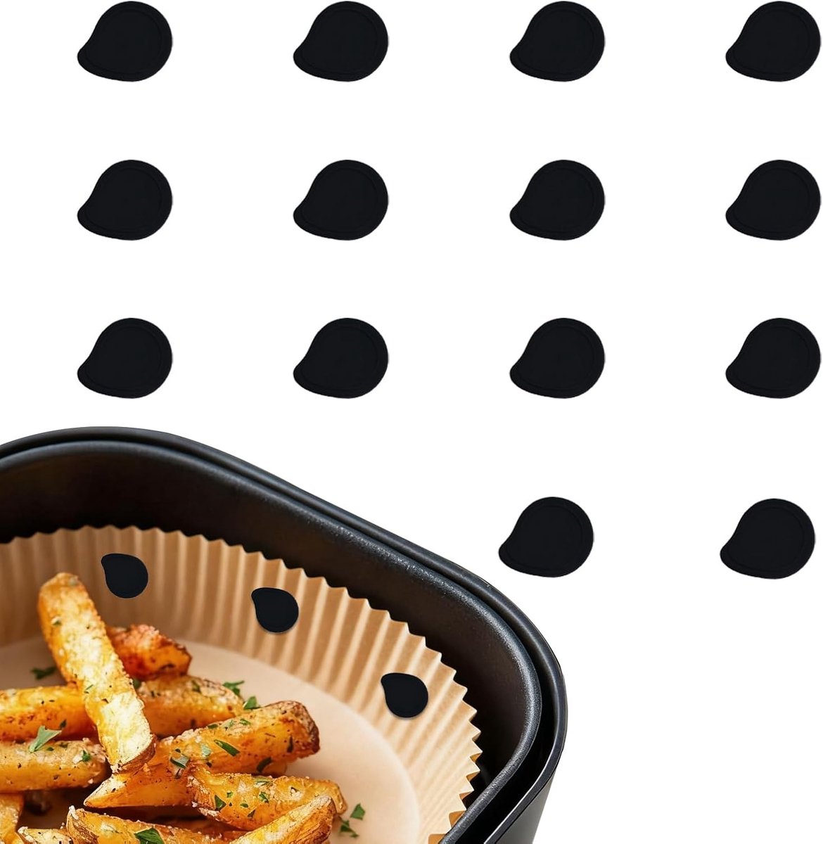 14 stuks magneten voor airfryer bakpapier