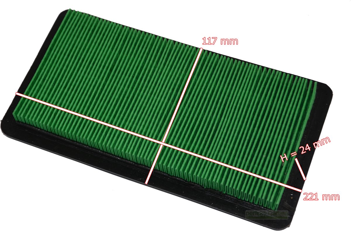 luchtfilter voor Honda-motor GCV GXV 510 520 530 / 17211-ZOA-000 17210-ZOA-003