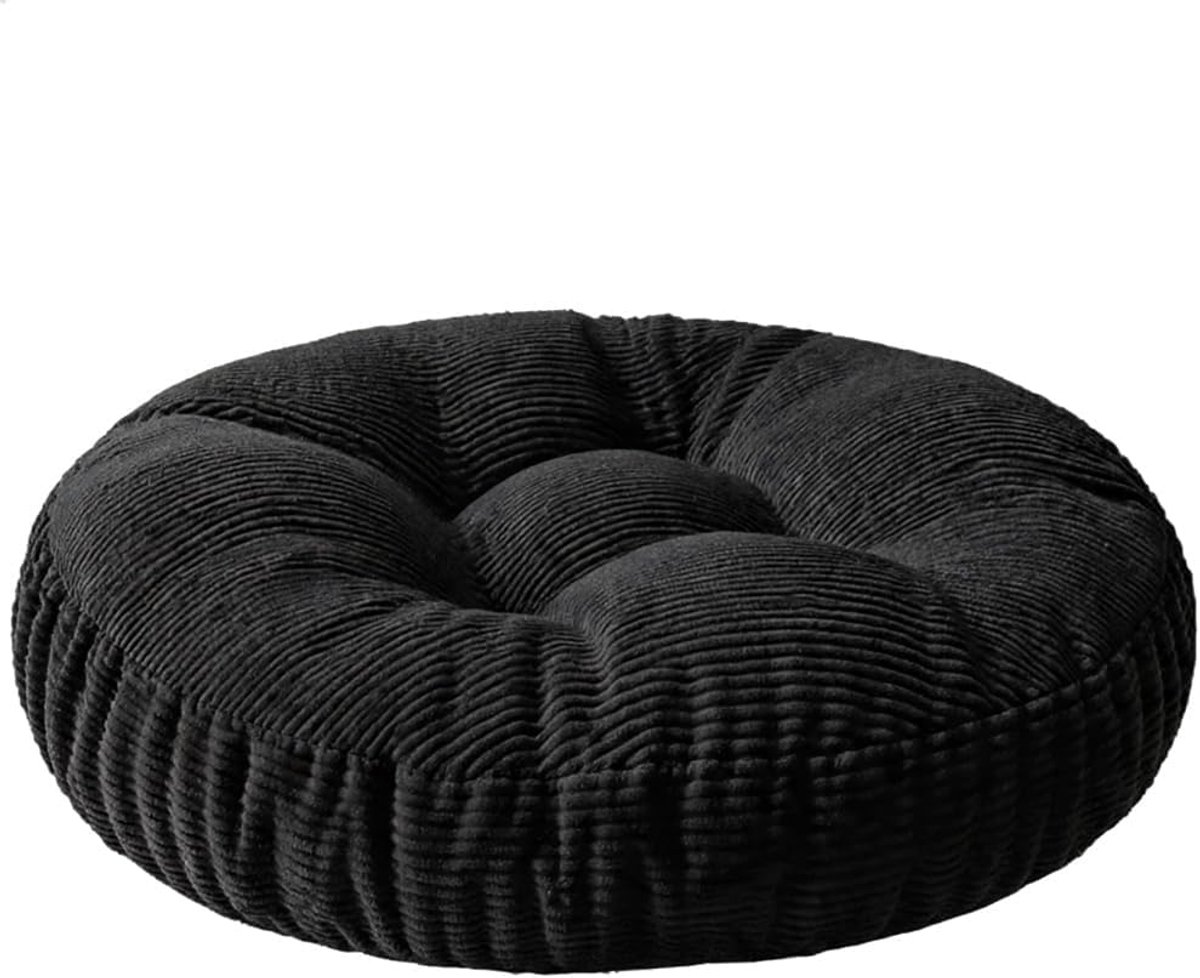 Rond, diameter 65 cm, zitkussen, poef voor thuis en buiten