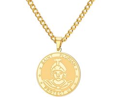 TEAMER St. Florian gebedshanger beschermheilige van de brandweer soldaten sieraden religieus beschermend amulet voor - ShopVlot