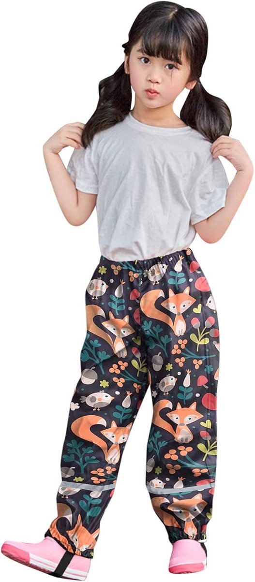 Broek voor meisjes, breed, vloeiend, zomer, strand, vakantie, bohemien, chic, katoen, licht, ademend, bedrukt, stippen, schattig, kinderkleding, mode, A54