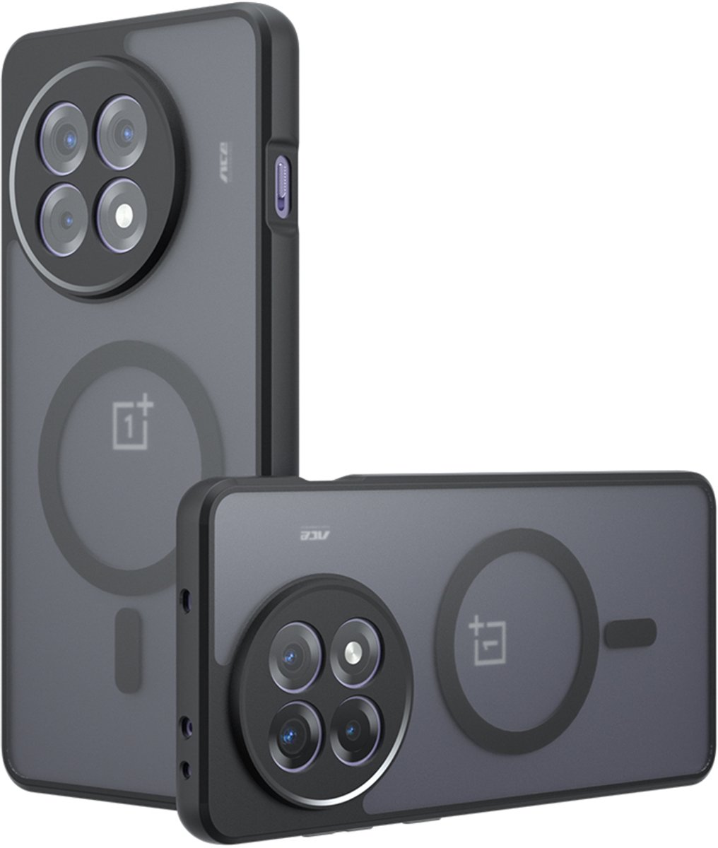 Techsuit - PureFrost MagSafe - OnePlus 13R - Frosted Black