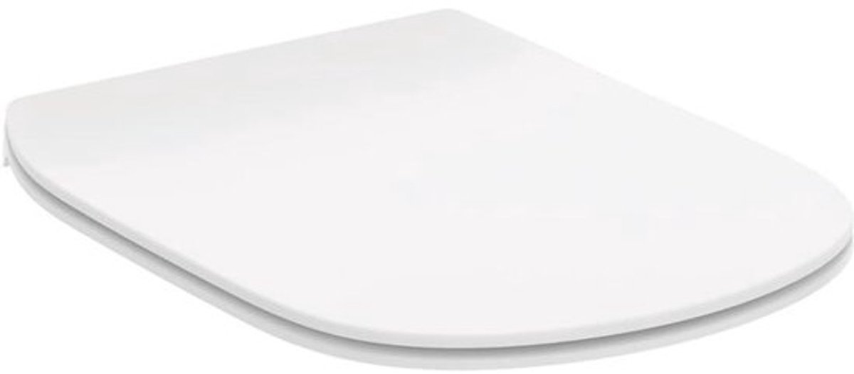 WC-bril Original Slim Softclose - van thermoplastisch materiaal - voor Tesi New - Wit