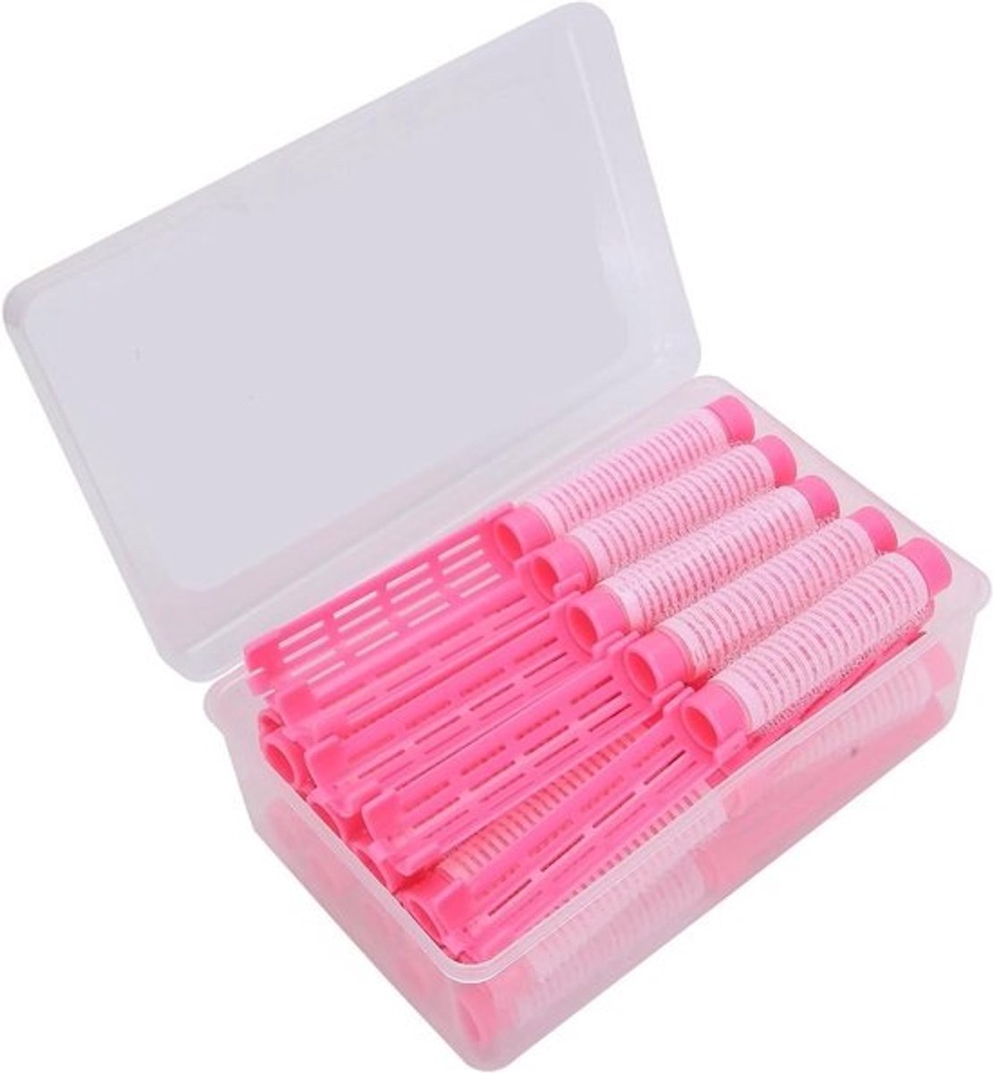 Set permanente haarrollers - Voor krullend haar - 20 stuks - Kapperskrulspelden - Haarstylingkit