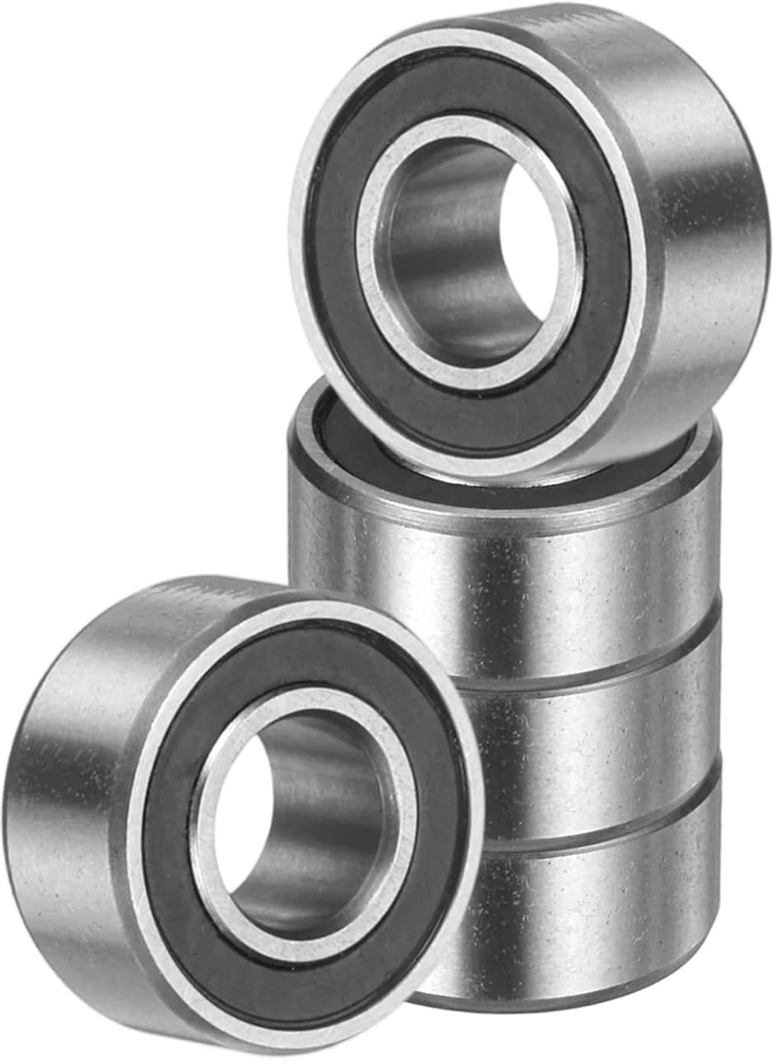 Groefkogellagers 5 x 11 x 5 mm - chroomstaal - ABEC5 precisie - geschikt voor lichte apparaten - 5 stuks - m-winkel