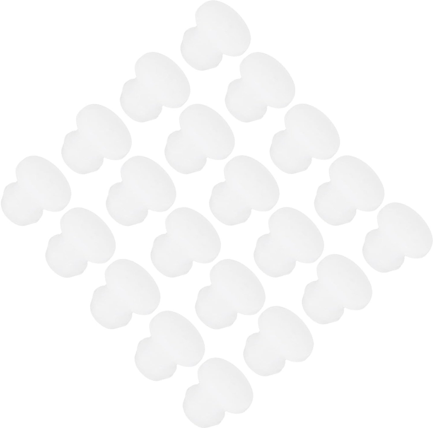 Siliconen afdichtstop 6 mm - transparant - waterdicht - voor instrumenten en apparaten - 20 stuks - m-winkel
