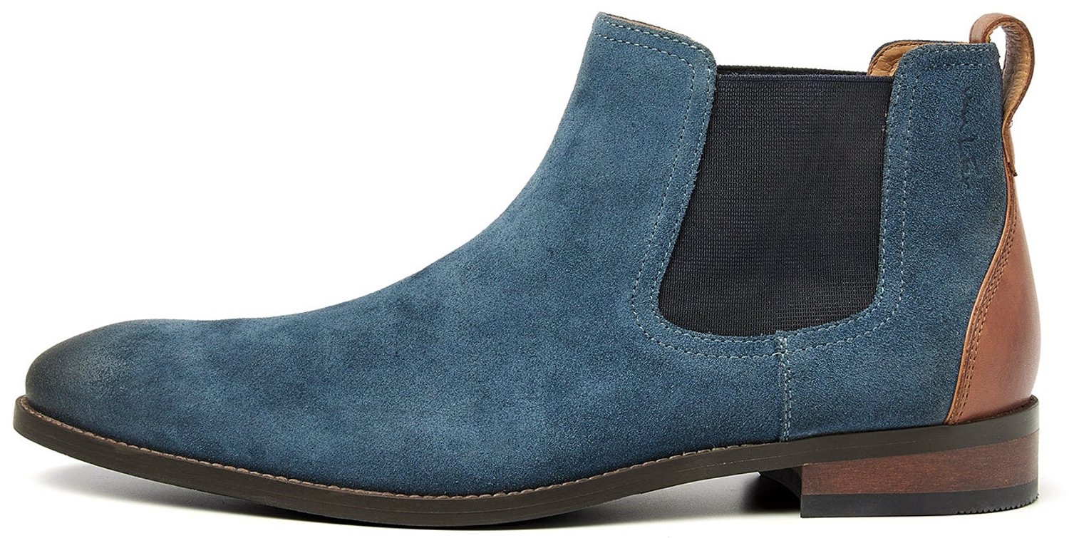 VANLIER - Heren Schoenen Vienna - Blauw - Maat 44
