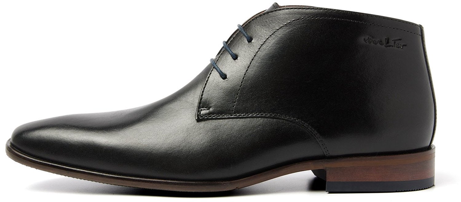 VANLIER - Heren Schoenen - Zwart - Maat 40