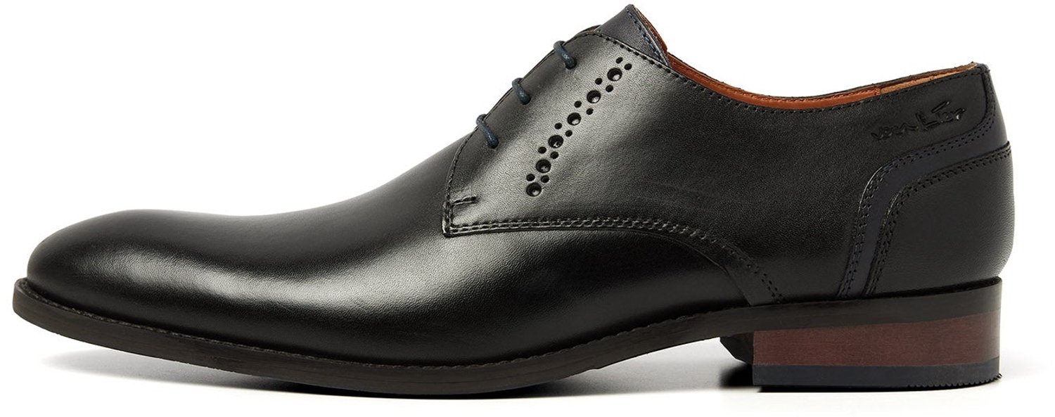 VANLIER - Heren Schoenen Vienna - Zwart - Maat 46