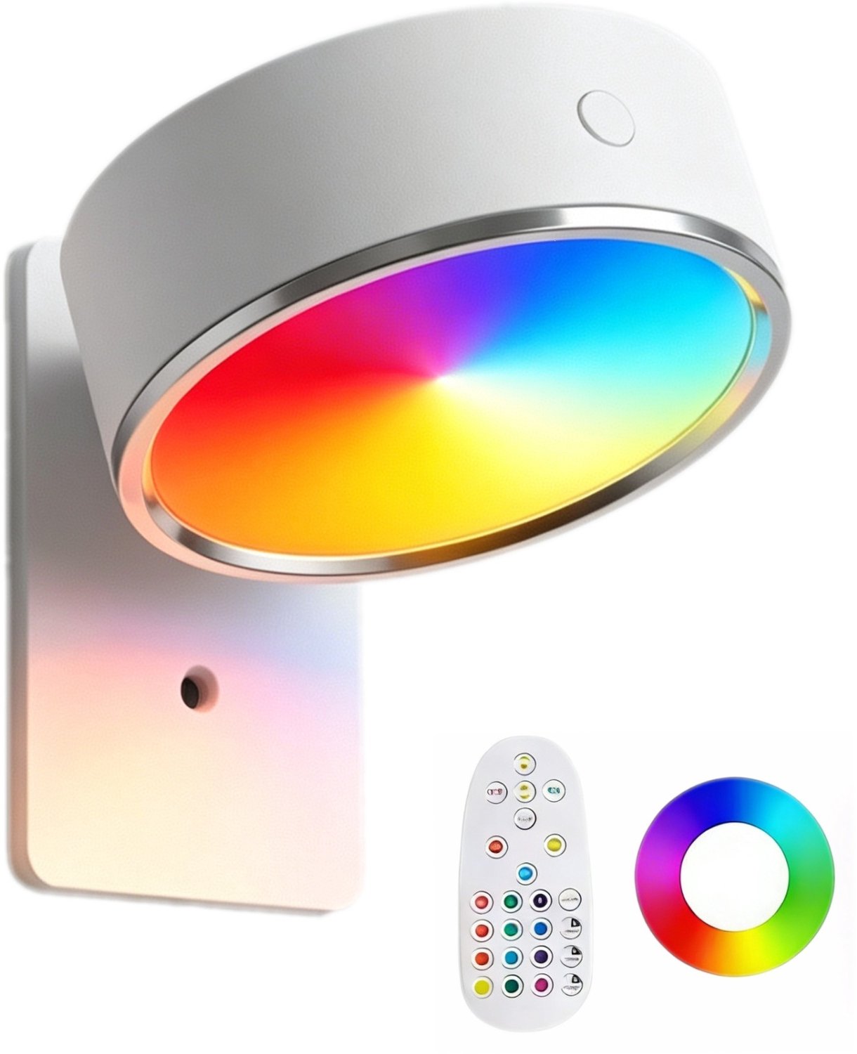 Wclavion LED kunst display verlichting - magnetische schilderij lichtstrip - met afstandsbediening - driekleur RGB - 2000mAh batterij