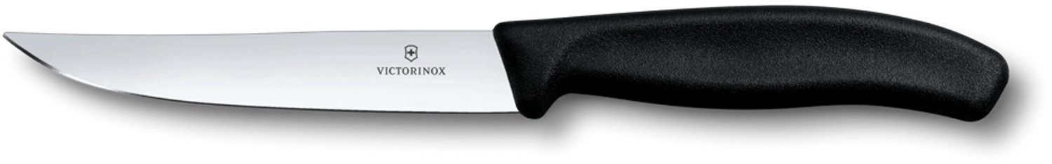 Victorinox Swiss Classic steak- en pizzames 12 cm - gladde snede