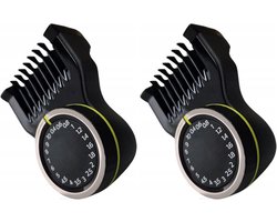 Baardkam voor scheerapparaat, 20 lengtestellingen, compatibel met OneBlade PRO 360 (2 stuks)