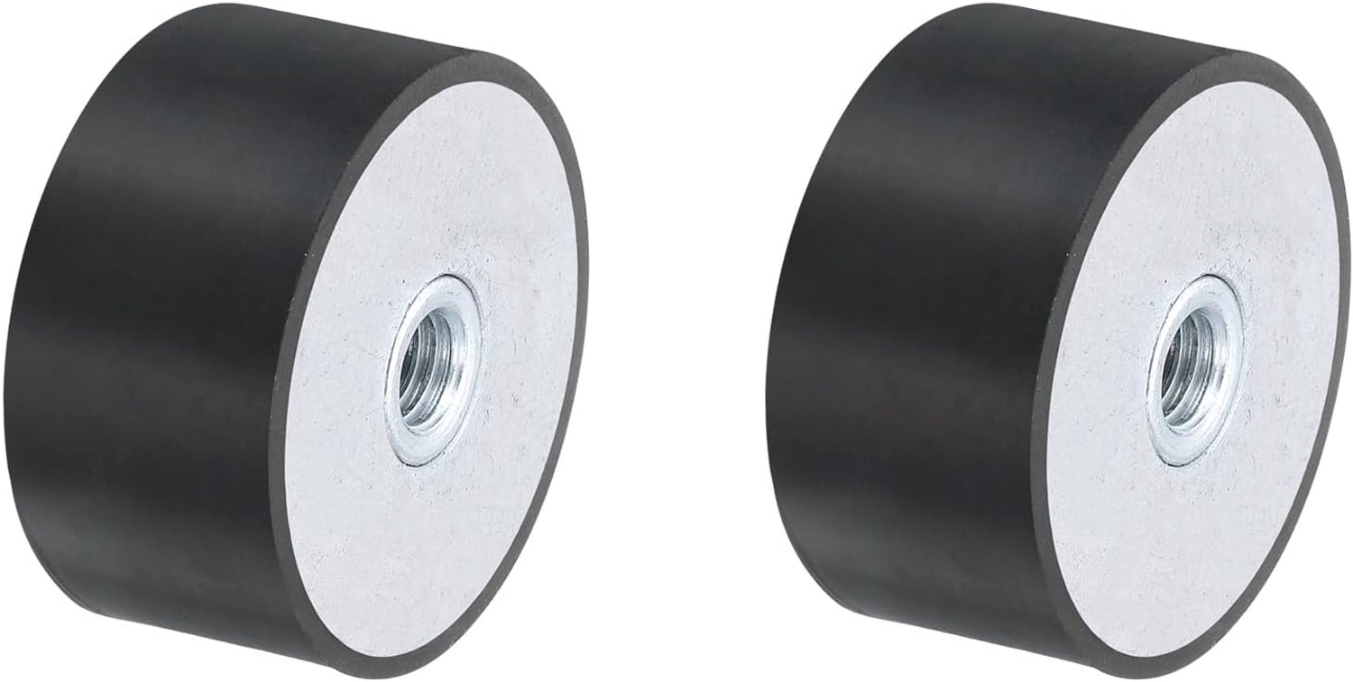 Rubberen dempers 40 x 20 mm - multi-type buffers - trillingsdemper voor motorruimte - bescherming van machines - 2 stuks - m-winkel