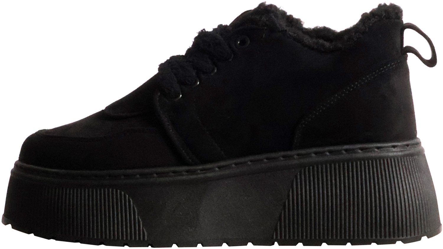 Hoge sneakers met veters