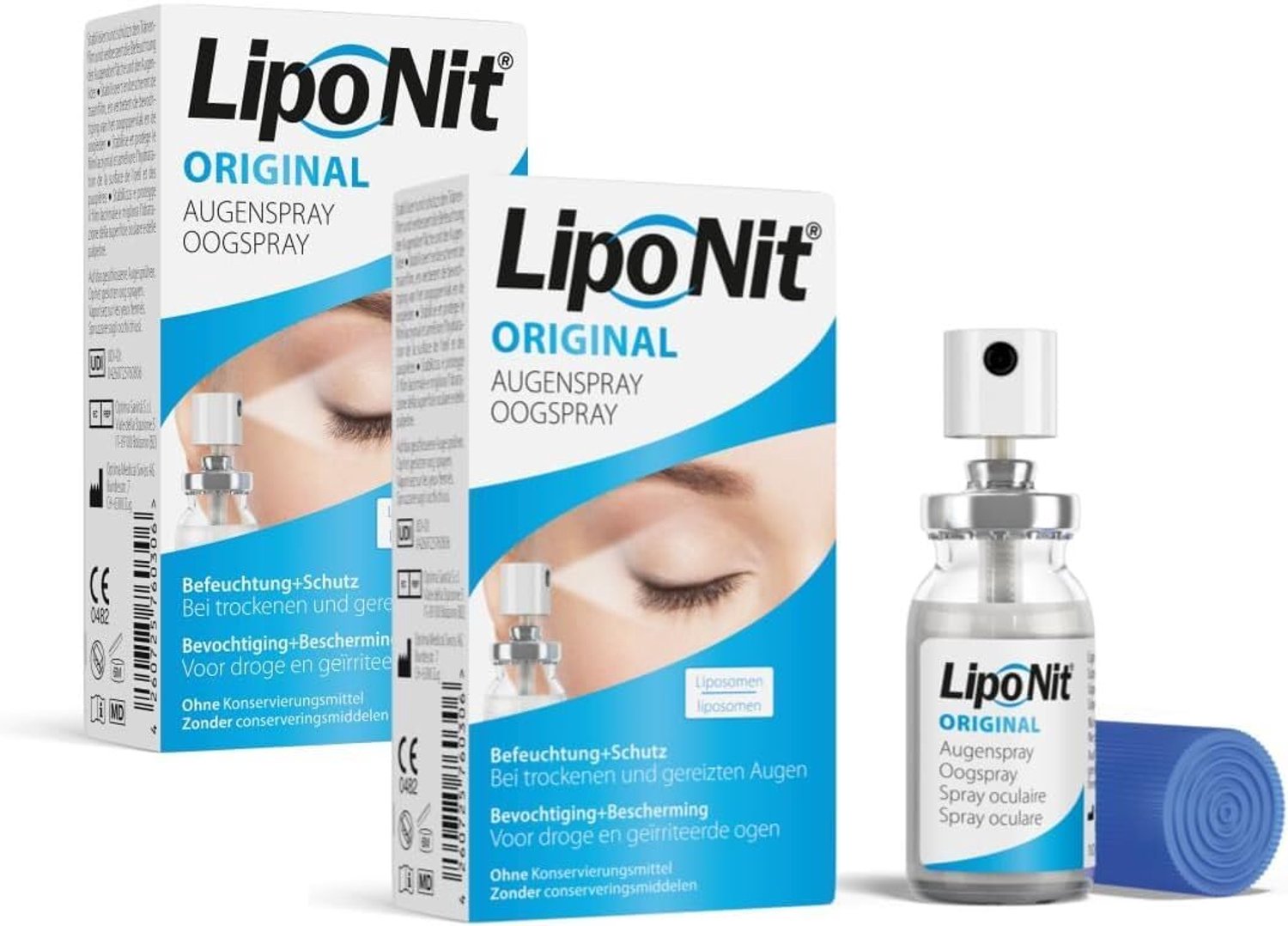Lipo Nit Oog Spray voor Verbeterde Hydratatie, 10 ml