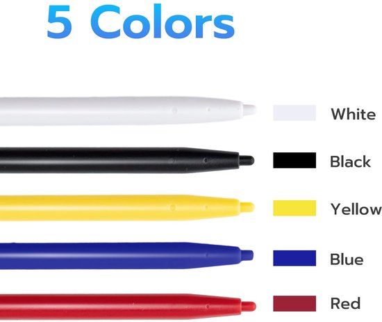 Stylus Pen Set voor Nintendo DS Lite, 5 Stuks — afbeelding 3