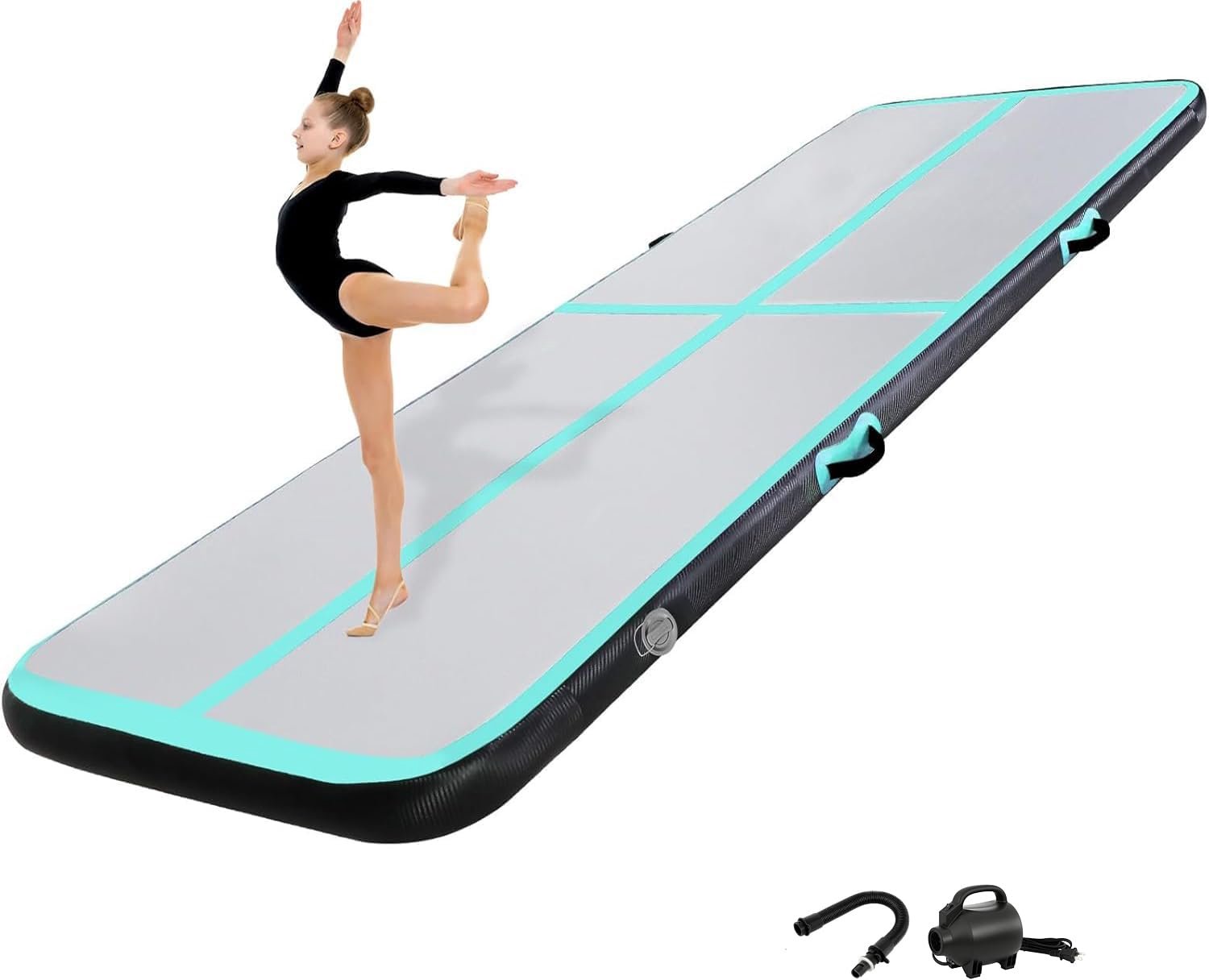 Inflatable Gymnastiekmat 3m met Pomp
