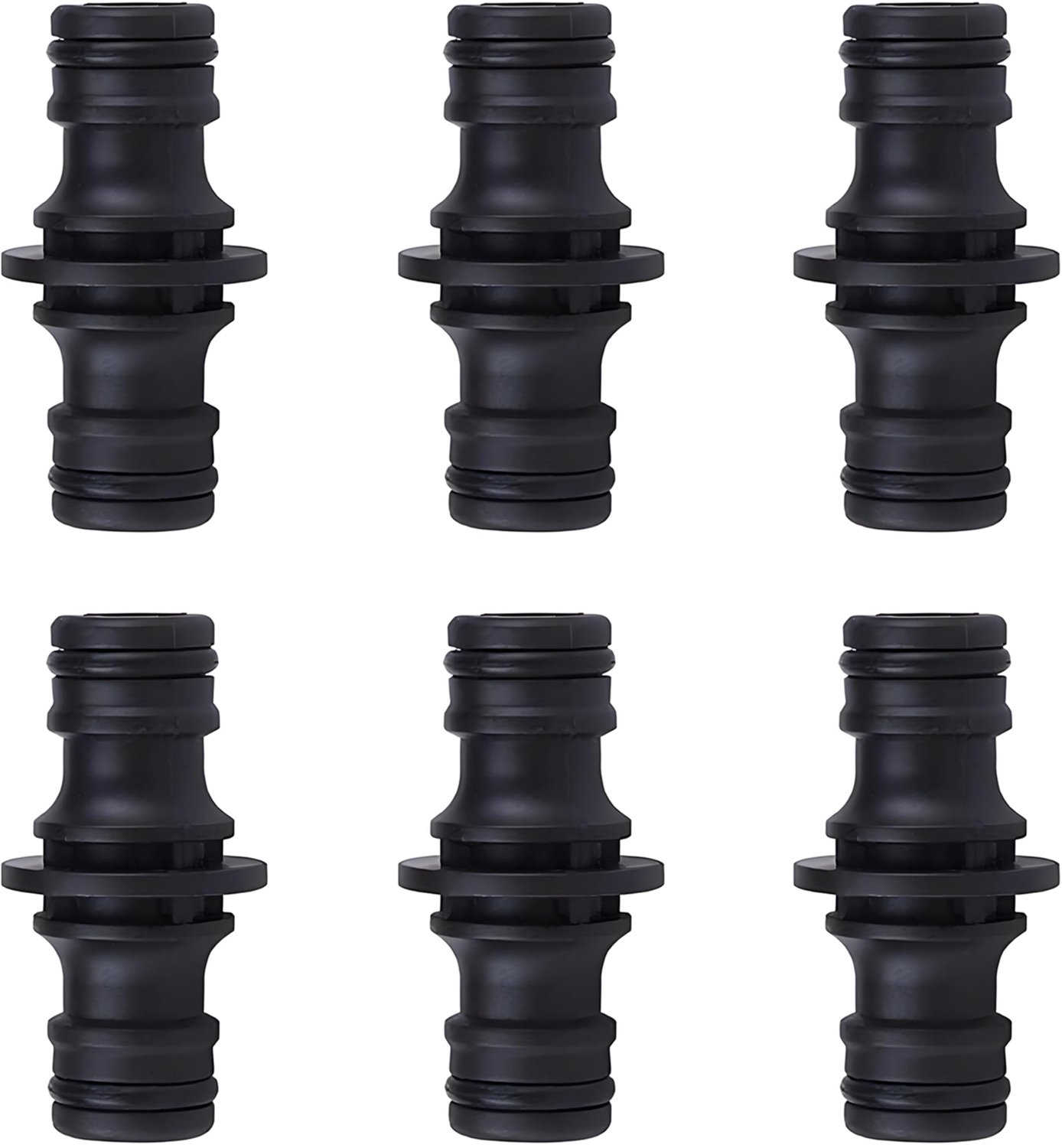 Set van 6 Tuinslang Koppelingen 1/2 Inch