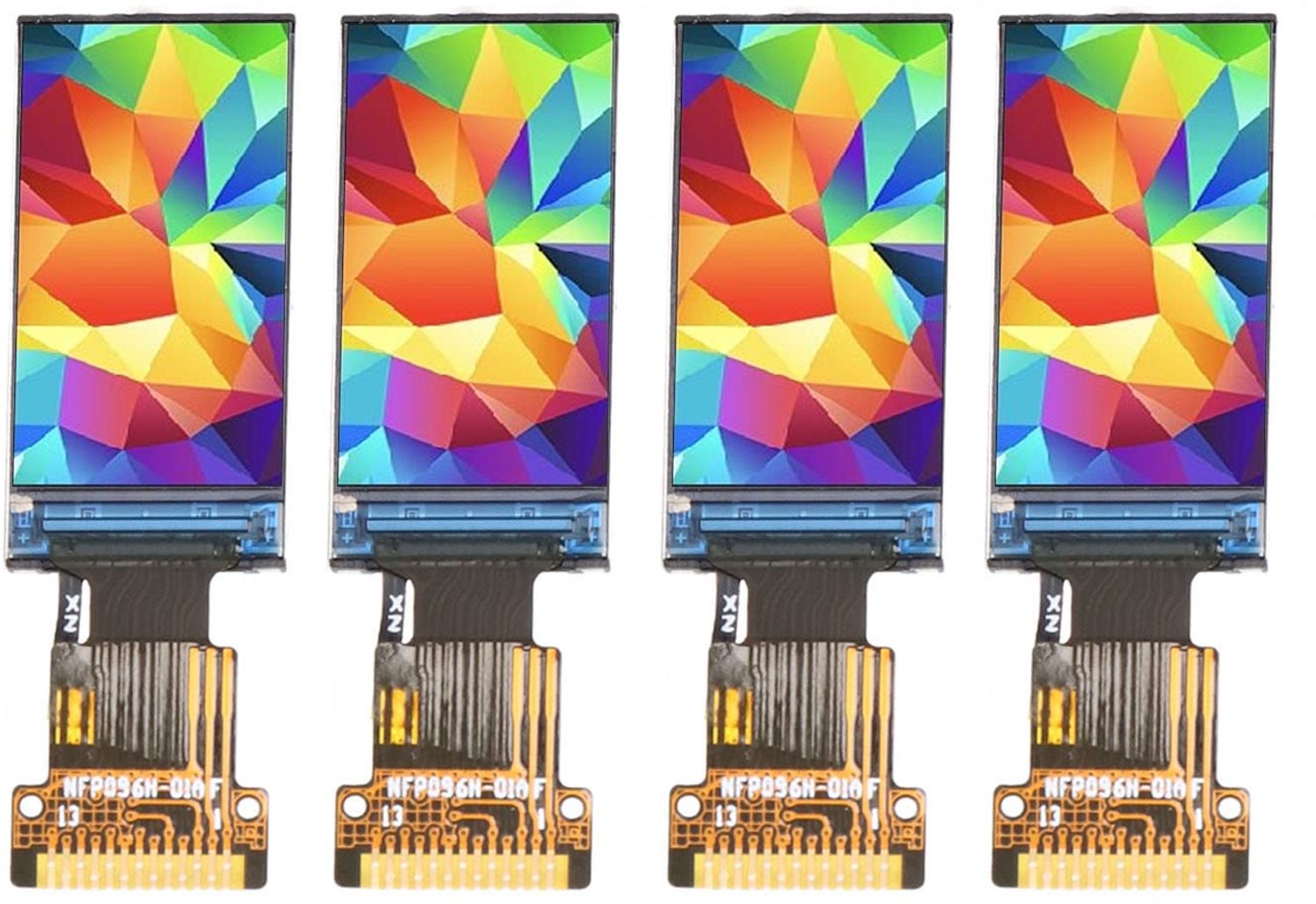 TFT Scherm 0,96 inch - 4 Stuks - LCD Display Module - SPI Interface - ST7735S Driver - 80x160 HD Resolutie