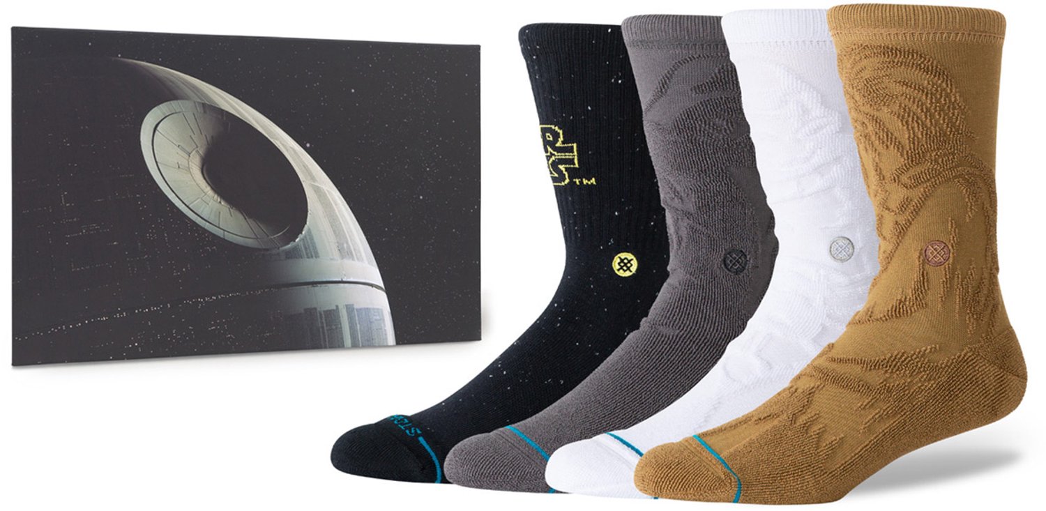 Stance unisex casual giftbox 4P sokken star wars reverse multi (Star Wars)