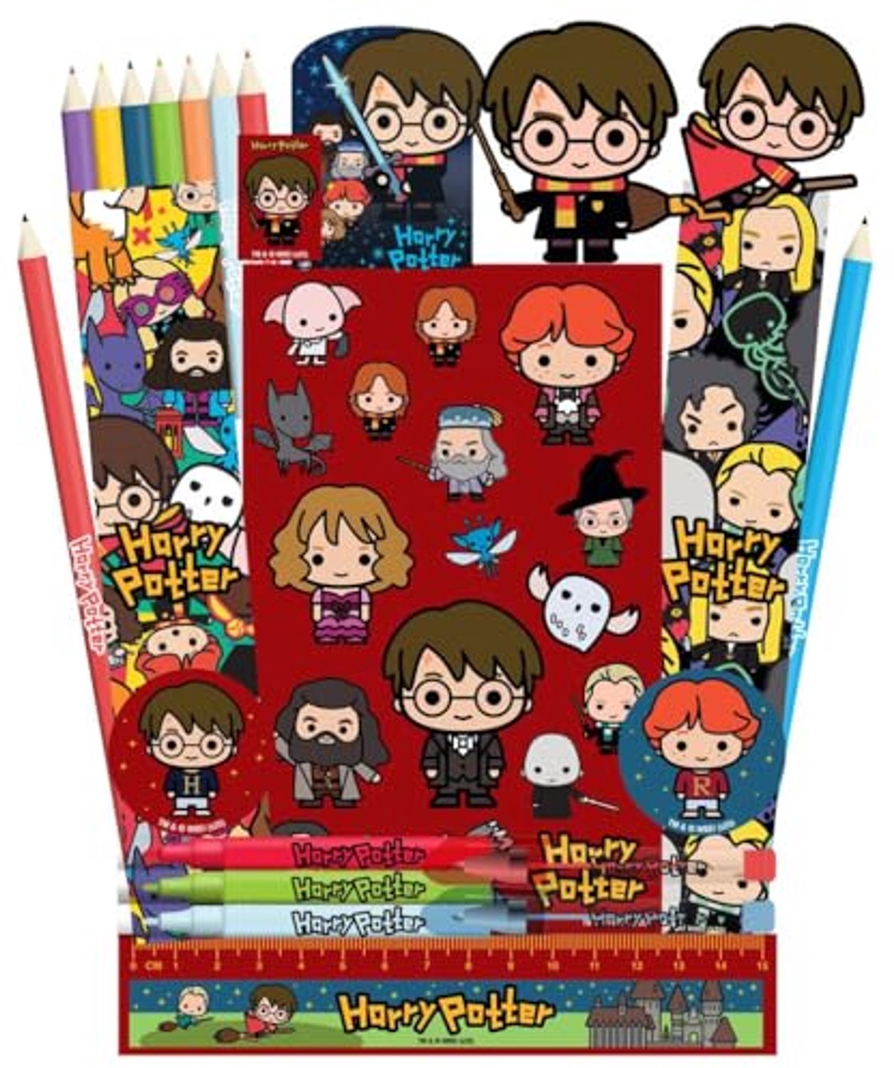 Harry Potter Adventskalender met Stationery Set - 24 Dagen Verrassingen – foto 2