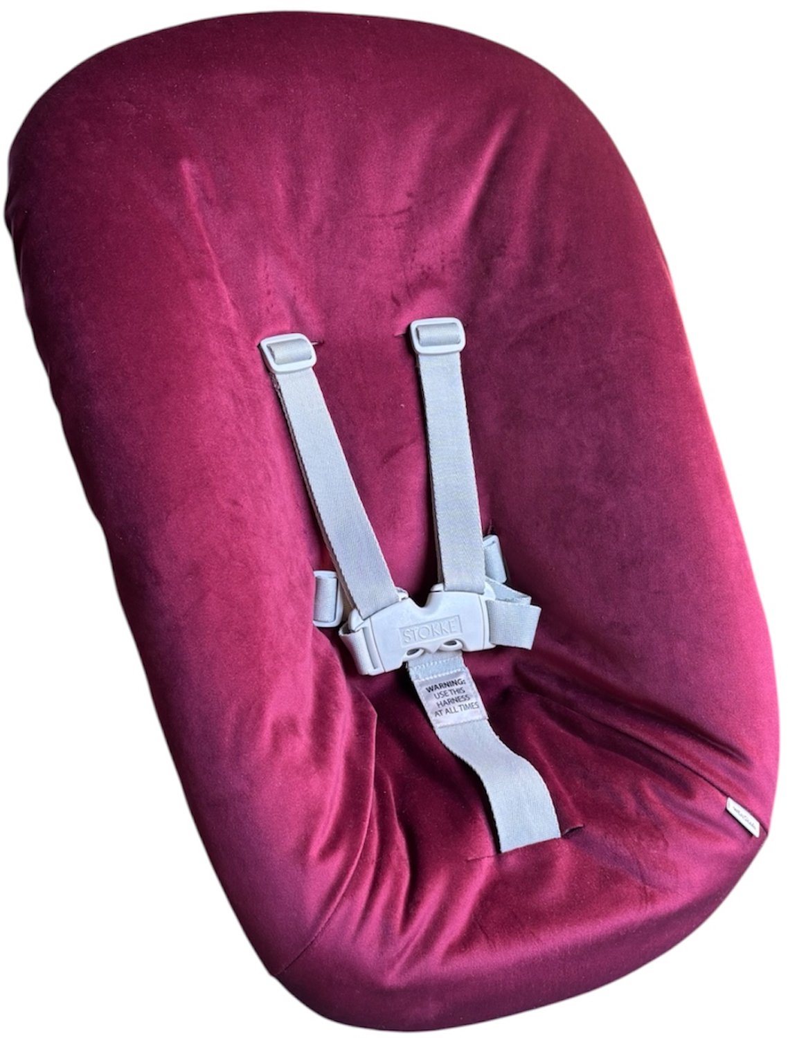 #12 Newborn hoes, Velvet Bordeaux, Stokke Tripp Trapp. Ook geschikt voor Kidsmill Up.