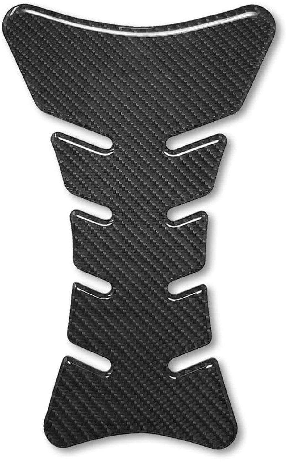 3D Tankpad Sticker van Echt Carbon voor Motor