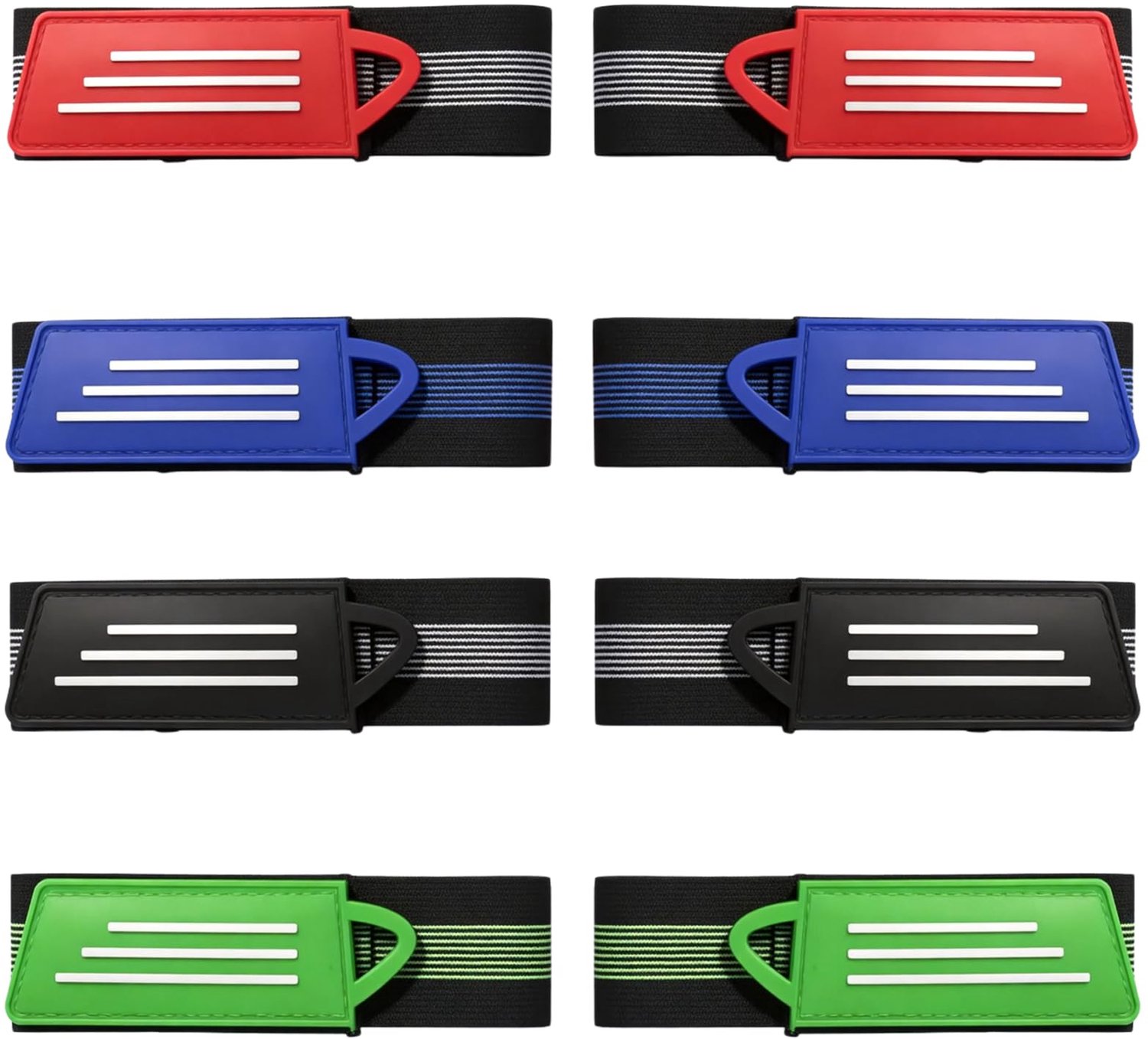 8 Stuks Verstelbare Elastische Broekbanden voor Fiets