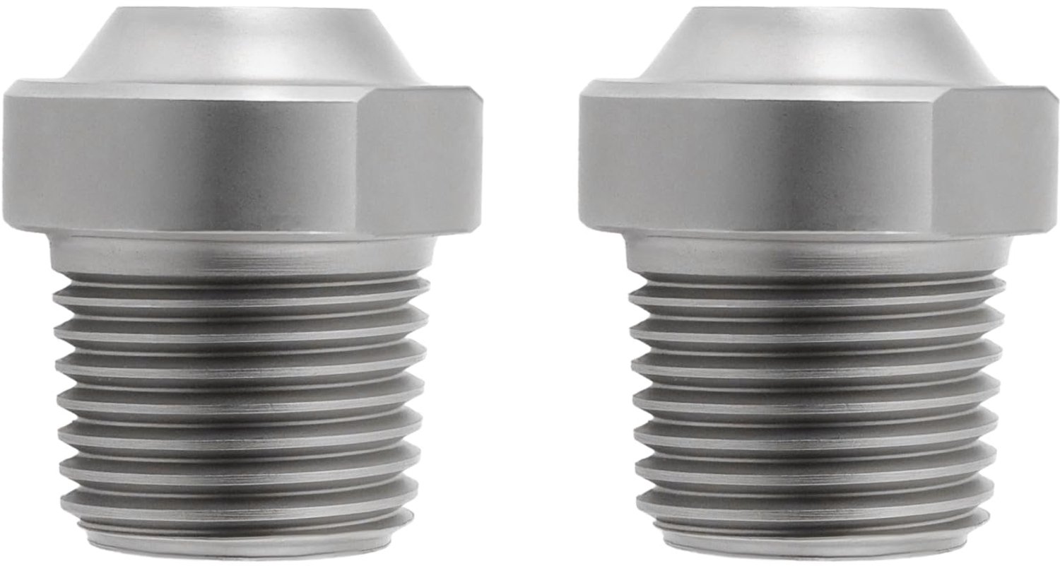 Hogedrukreiniger Nozzle Roestvrij Staal - Spuitmondjes Set 2 Stuks - 1/8 Inch NPT Draad - 25 Graden Spray Hoek - 1,5 mm Diafragma - Veelzijdige Oppervlaktereiniger - Spuitmond