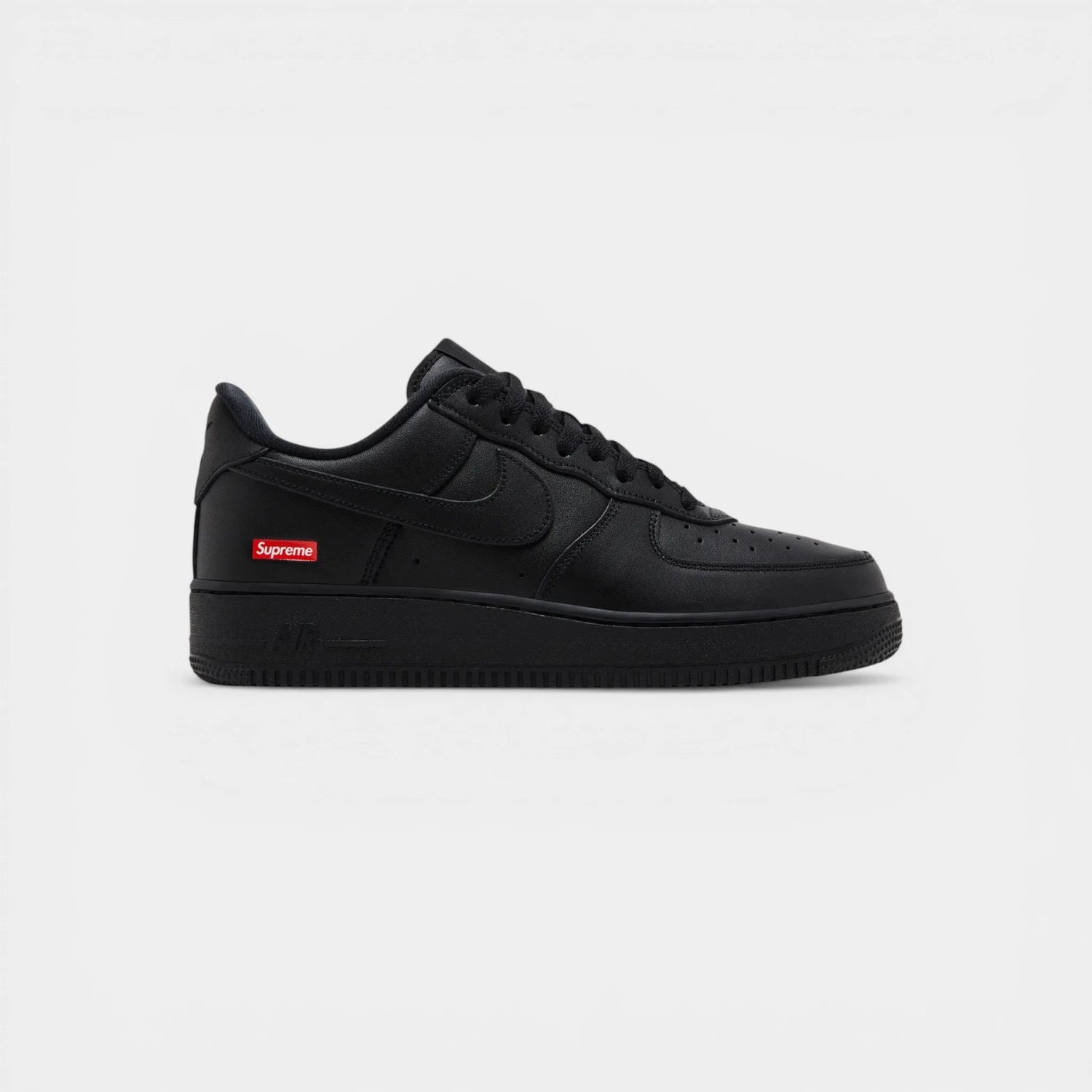 Nike Air Force 1 Supreme Zwart