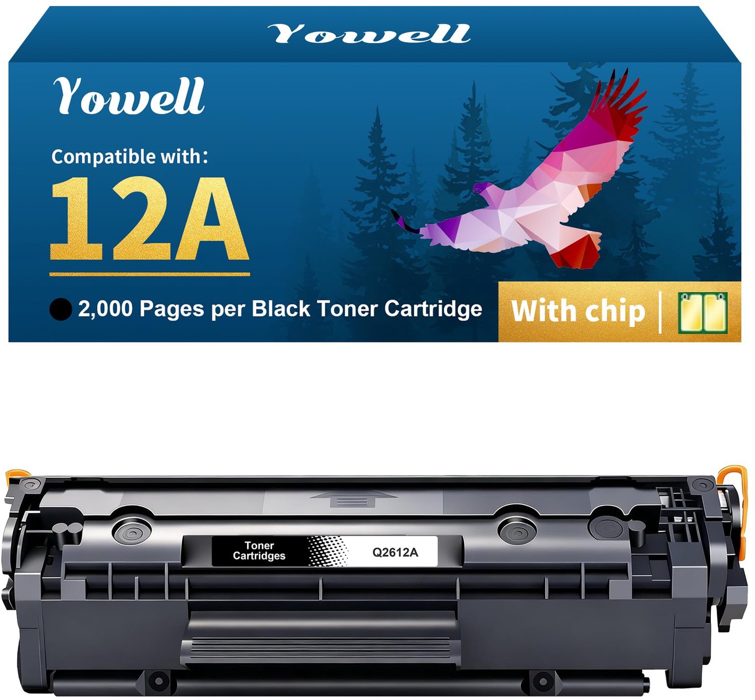 Tonercartridge 12A Compatibel - Zwart