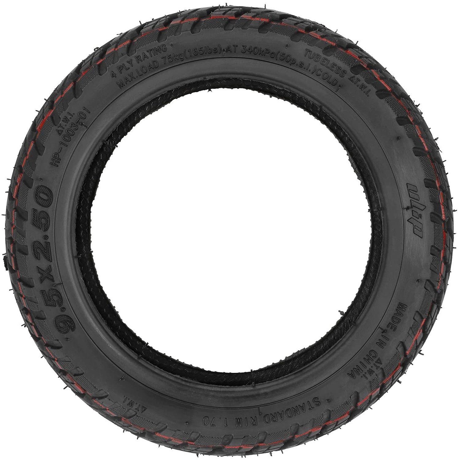 Tubeless Off-Road Tyres voor Niu KQI3 Elektrische Scooter – foto 3