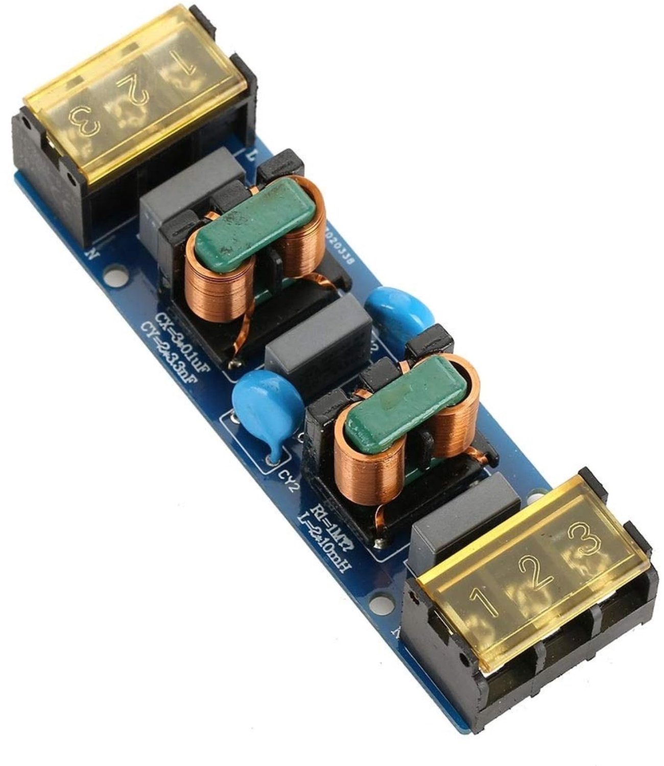 EMI-filter - Laagdoorlaatfilter - Hoge frequentie - 25 A - Stroomvoorziening - Voor precisie apparatuur