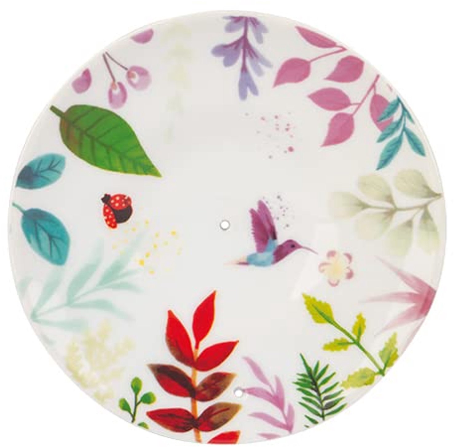Incense Stick Holder - Porselein met Modern Bloemenmotief