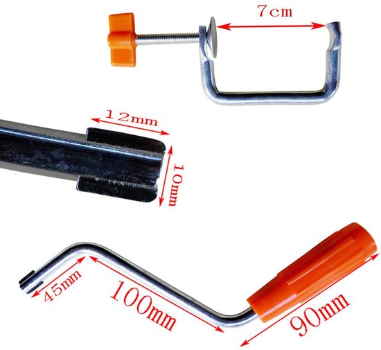 Pasta Machine Houder, Duurzame Clip Accessoire voor Keuken — afbeelding 4