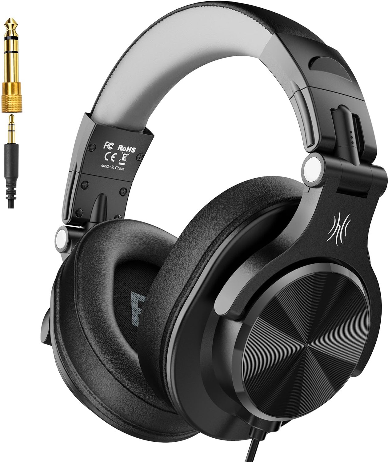 Bedrade Over-Ear Koptelefoon voor Studio en DJ Gebruik