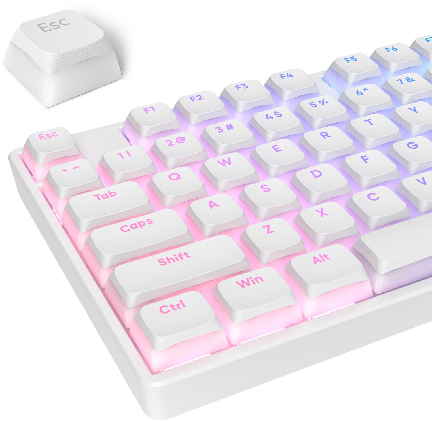 Set van 117 PBT Keycaps voor Mechanisch Toetsenbord