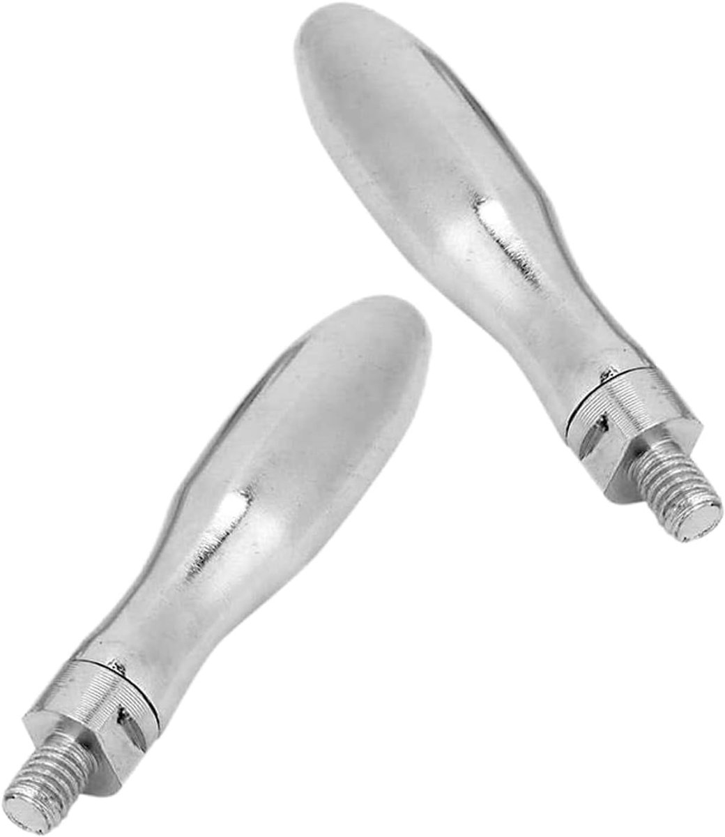 2 stuks klemgrepen schroefknoppen handvat M10 x 13 mm schroefdraad staal draaibare handgreep | Draaibare stalen schroefdraad, handgreep