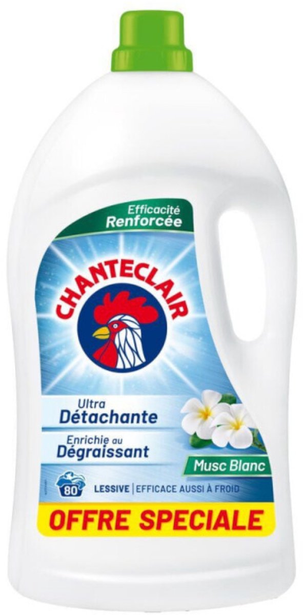 Chanteclair Wasmiddel Musc Blanc 80sc 3600ML