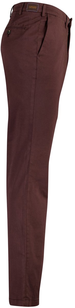 Gardeur katoenen broek aubergine
