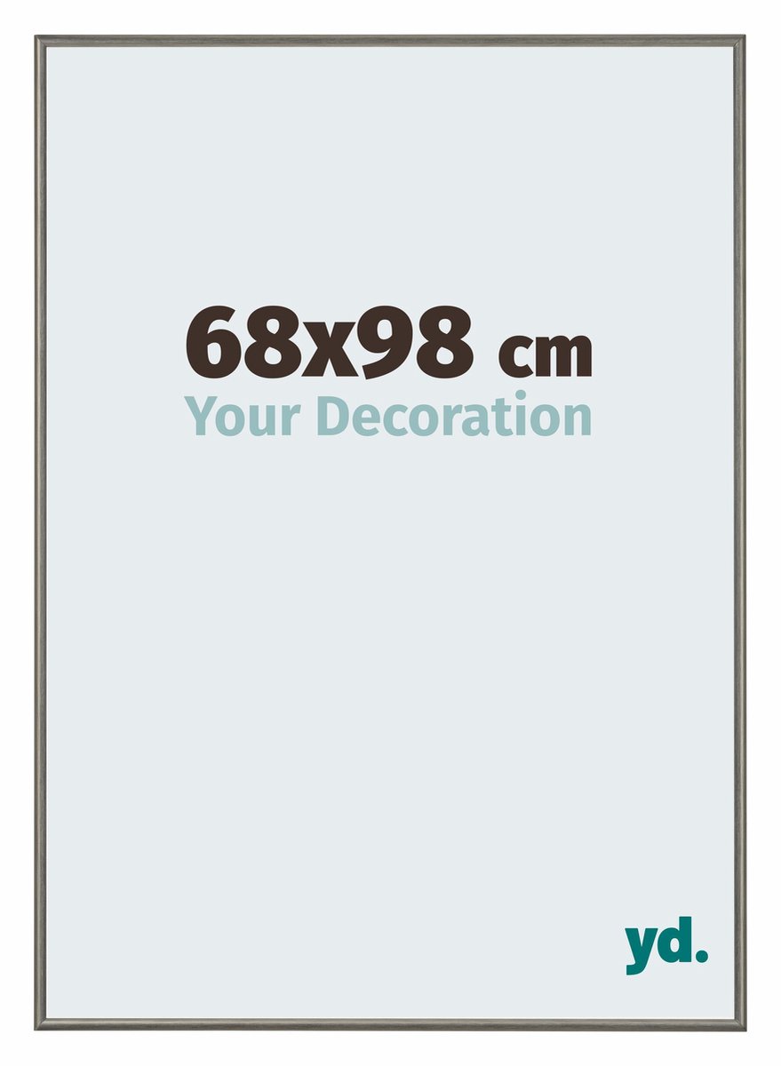 yd. Your Decoration - Fotolijst 68x98 cm - Aluminium - Mercury Structuur - New York