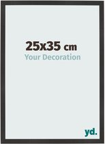 Your Decoration - Fotolijst 25x35 cm - MDF - Zwart Mat - Bologna