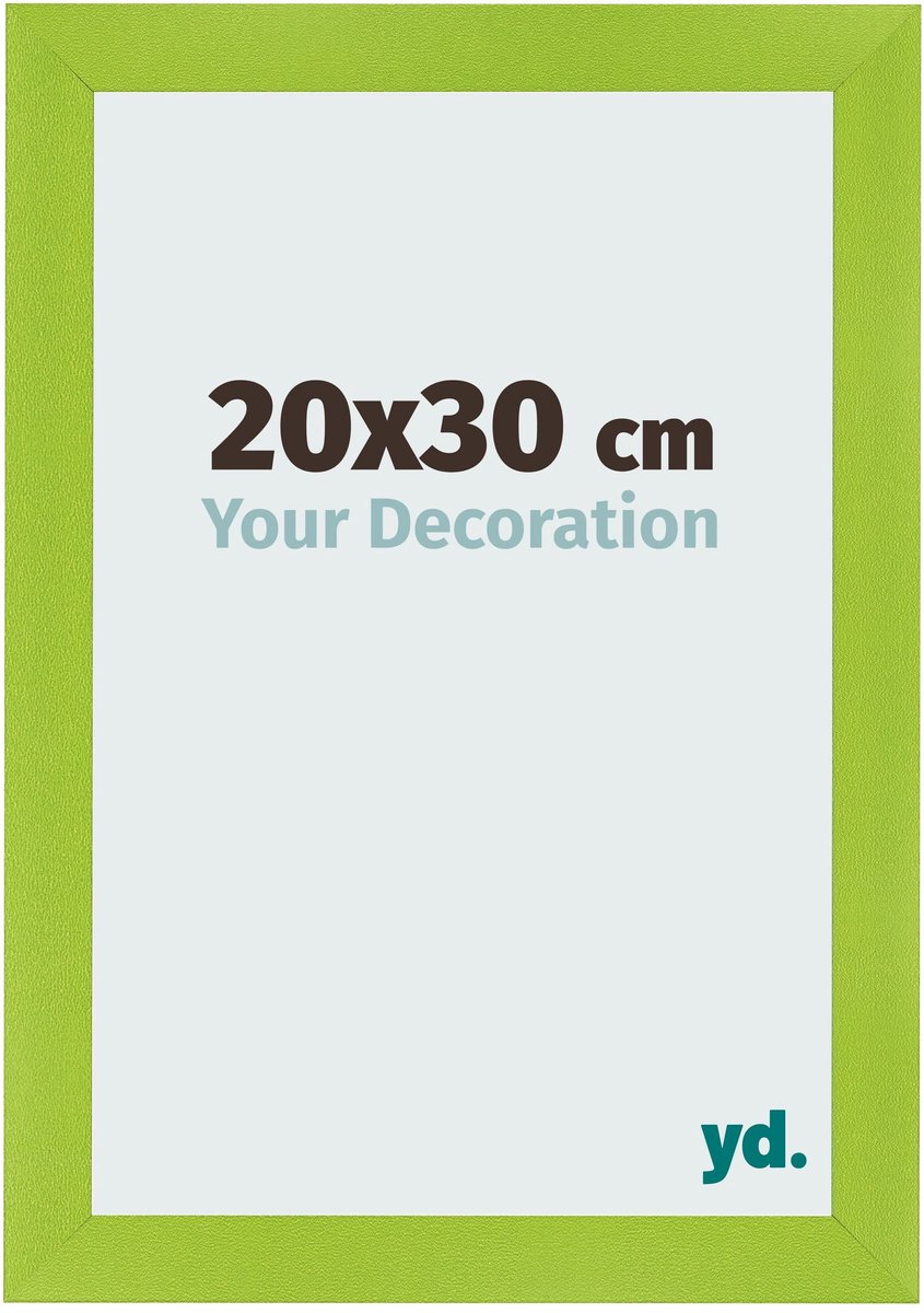 yd. Your Decoration - Fotolijst 20x30 cm - MDF - Groen - Pisa