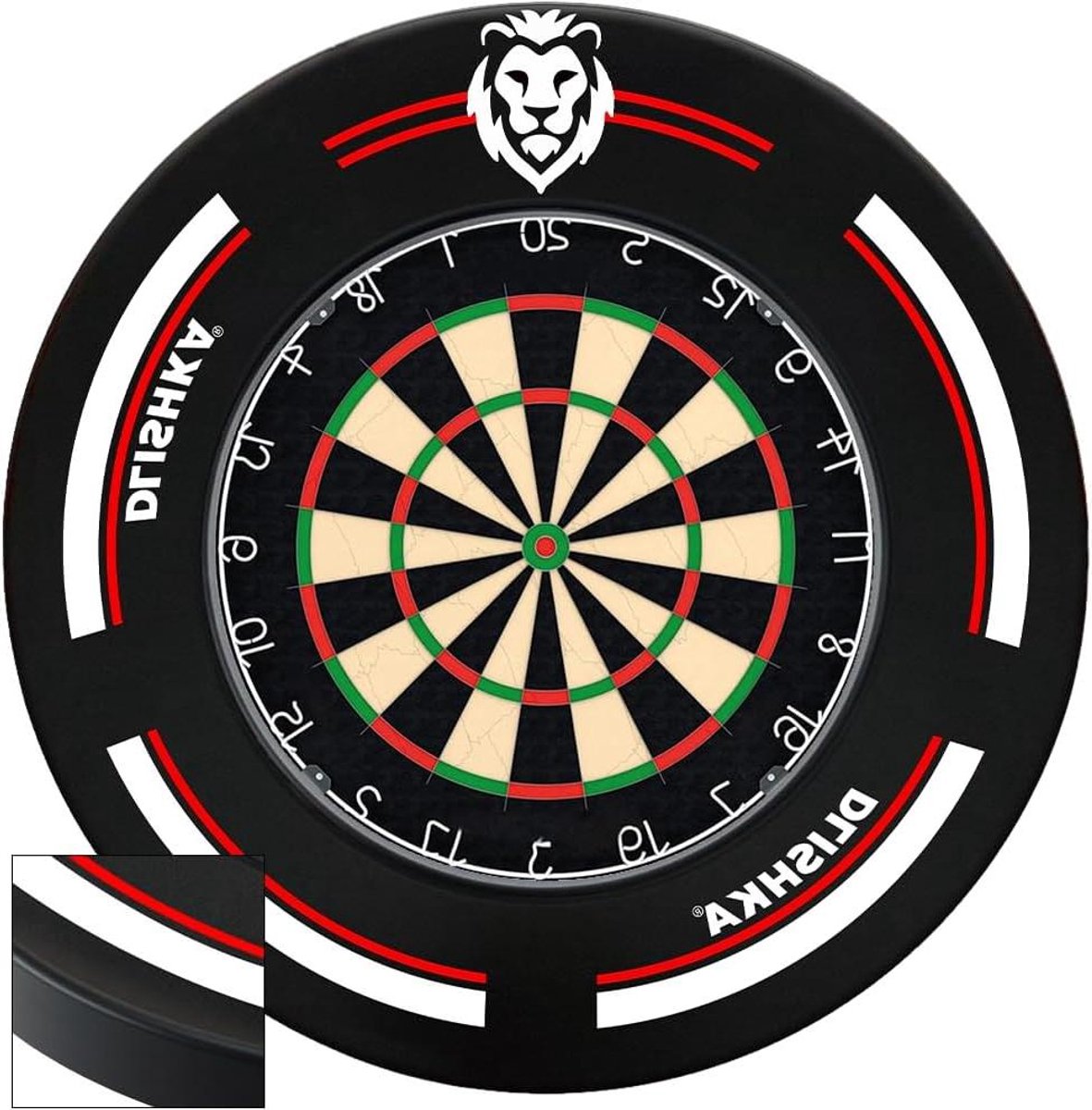 Dartbord Surround Ring - Wandbescherming Darts - Muur Beschermen - Gemiste Worpen Vangen - 75 cm Diameter - Leeuw
