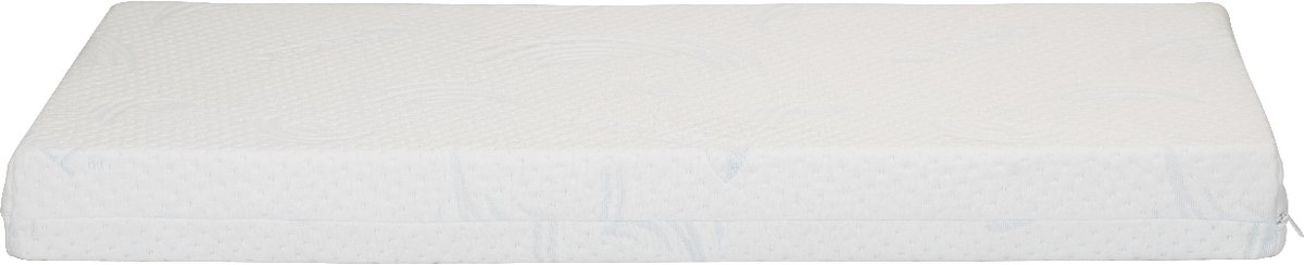 Puck Wiegmatras - Koudschuim - Tencel - 40 x 80 x 10 cm Wit