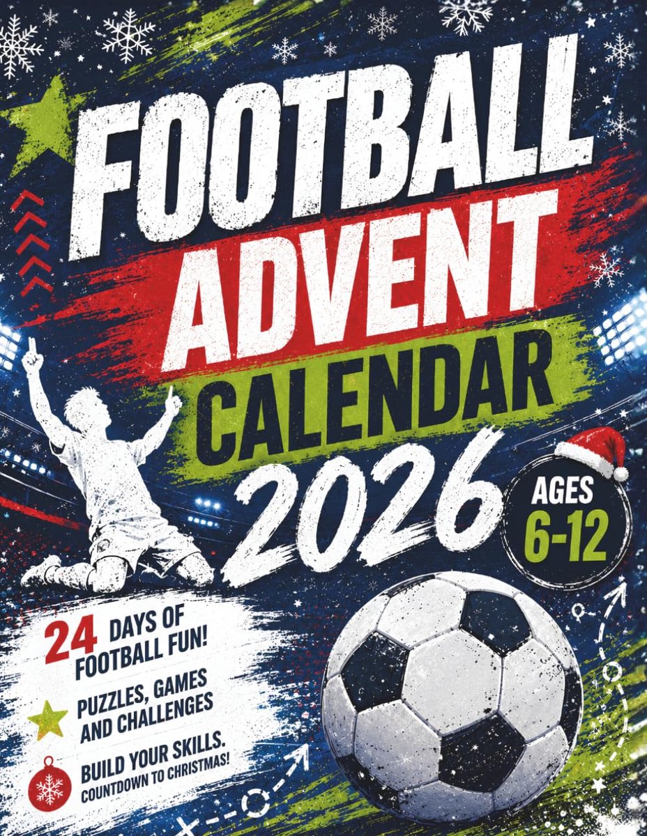 Football Advent Calendar 2026: Christmas Countdown Book for Kids Ages 6–12, with 24 Days of Activities to Test and - ShopVlot
