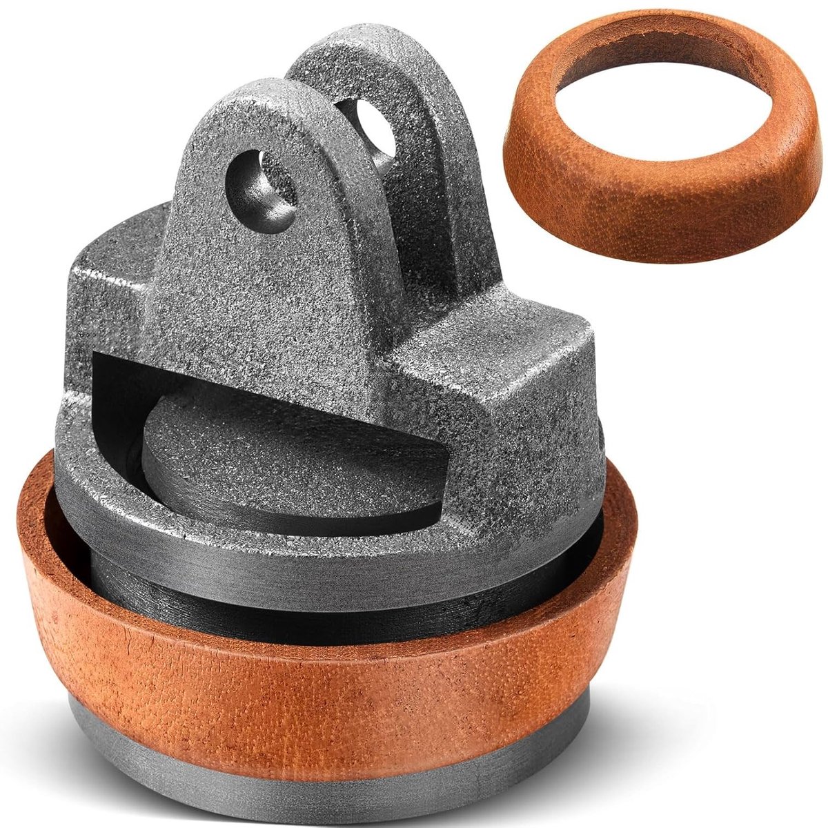 Set van 3 Neplederen Wasmachines en Afvoerreiniger, Vervangpiston voor Pomp met Handvat Type 75 - Duurzaam, Efficiënt en Gebruiksvriendelijk